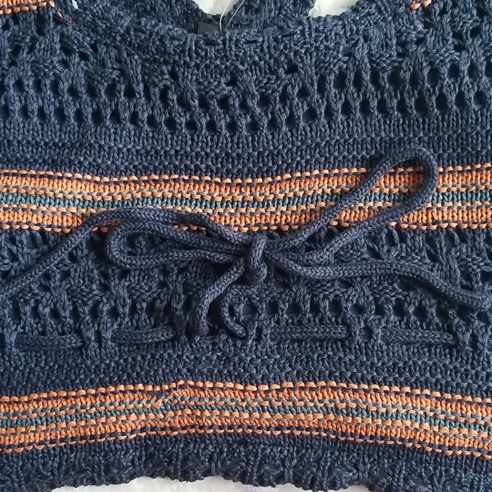Say What Round Neck Sleeveless Tank Top Size S - Picture 6 of 13